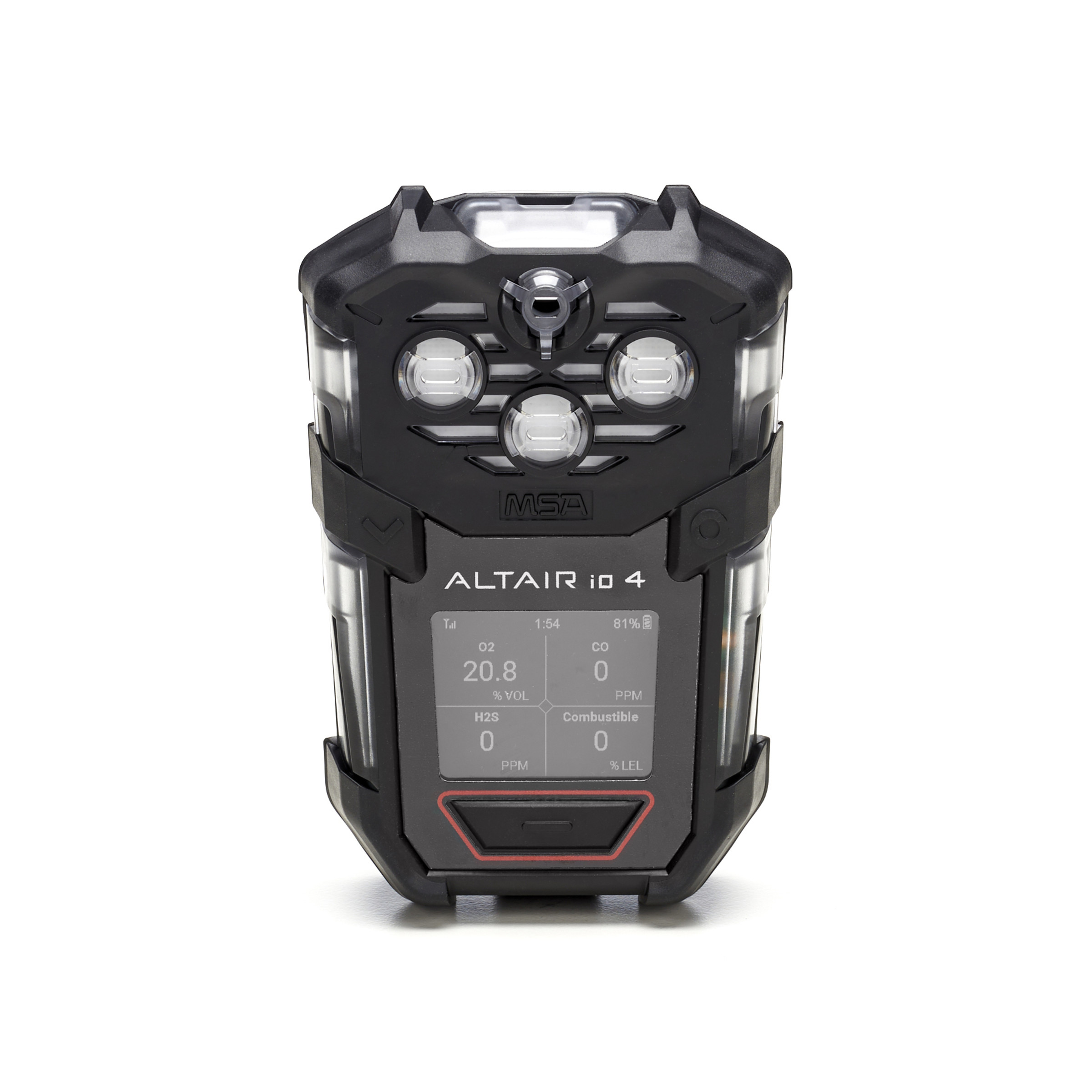 ALTAIR io™ 4 Gas Detector   NA/IEC/ATEX, LTE-M USA (VZW, AT&T, T-Mobile), General Combustible 0-100% LEL, O2 Std., CO Std., H2S Std., NA/EU/UK Charger, Starter Purchase